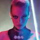 Illustration for article titled Emma Stone pays tribute to emBlade Runner/em with stunning photoshoot